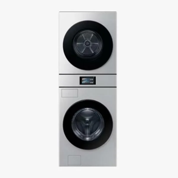 삼성전자] 비스포크 AI 원바디 세탁기(25kg)+건조기(22kg) 1등급 실버스틸
