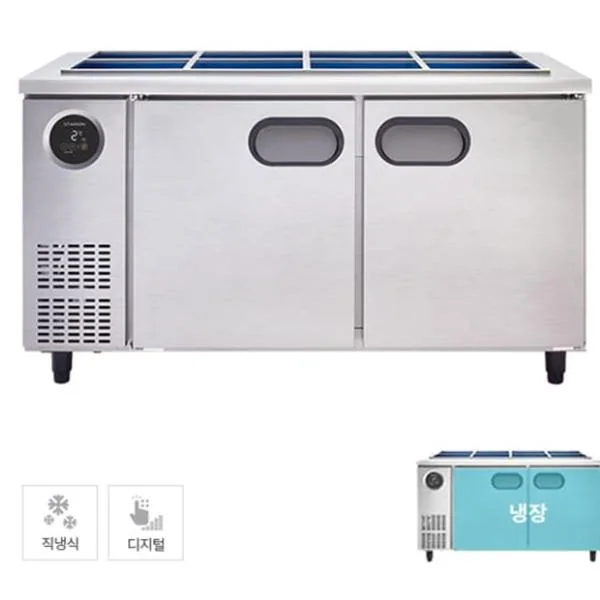 직냉식 1500 반찬 냉장고 396L (내부스텐)