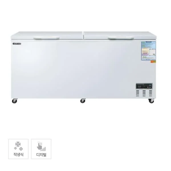 다목적 2도어 냉동 쇼케이스 340L