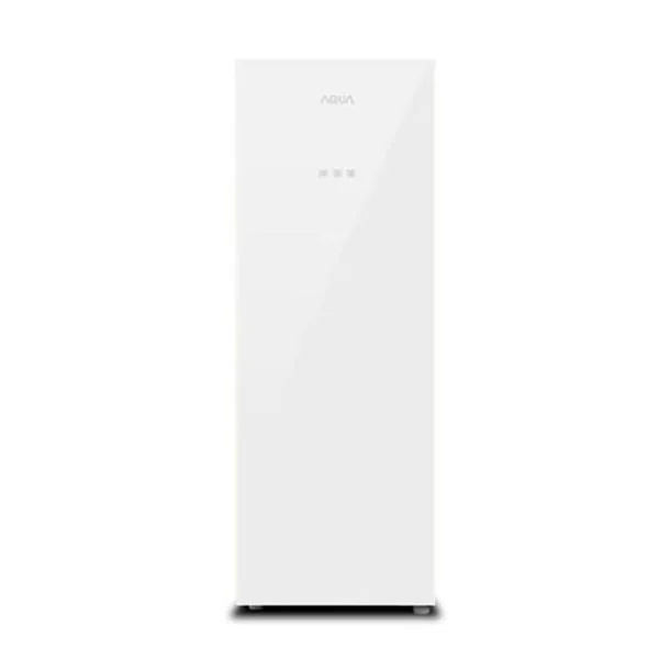 글램글라스 슬림 스탠드형 1도어 김치냉장고 80L (글램화이트)