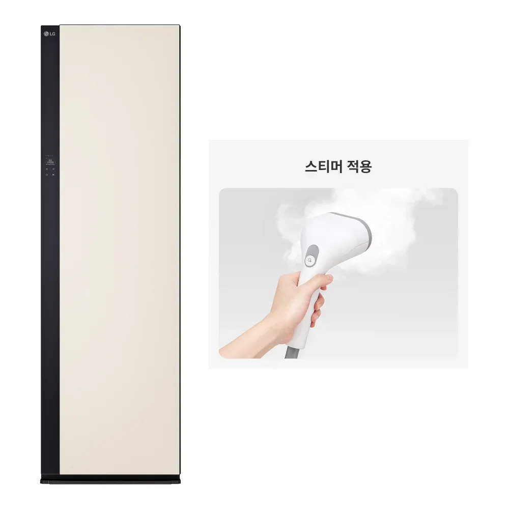 2024 오브제 스타일러 상의5벌+바지1벌 샌드 베이지 (빌트인 고압스티머)