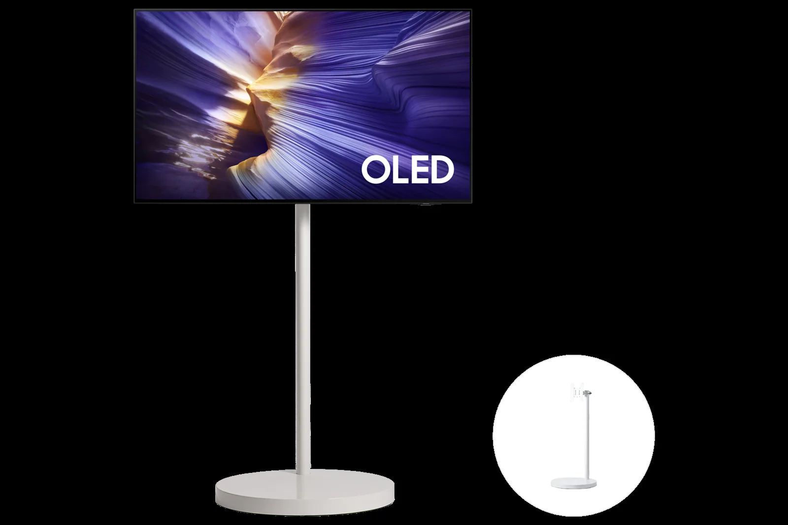 2025 무빙스타일 OLED 42인치 TV 화이트