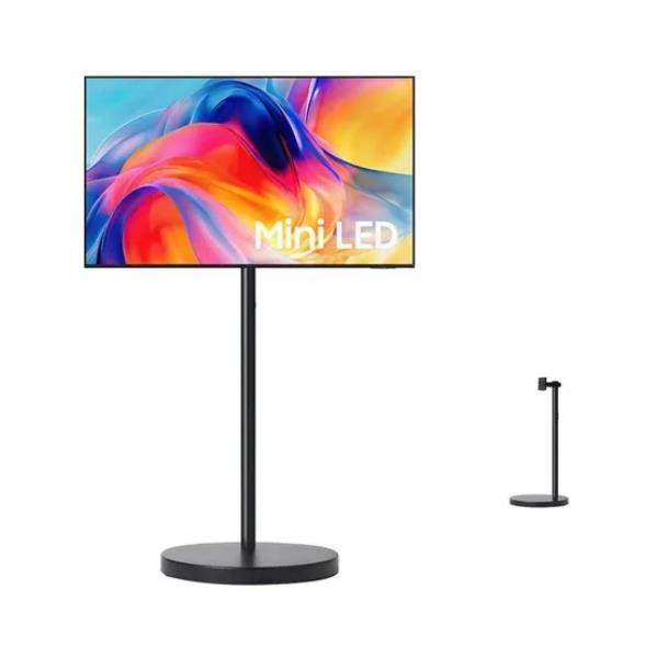 무빙스타일 Mini LED 43인치+스탠다 스탠드 블랙
