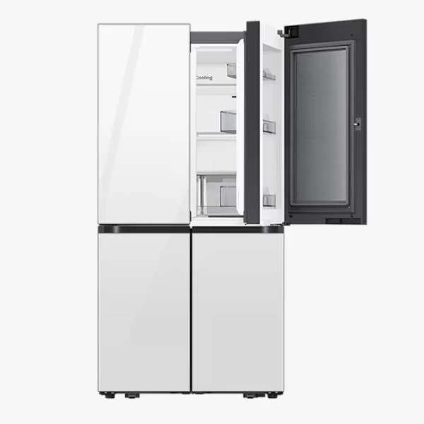 700L 비스포크 4도어 냉장고 빌트인 가능 화이트