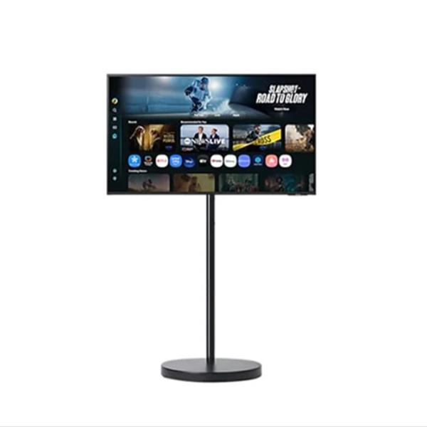 무빙스타일 M7 블랙 43인치 (107.9 cm) 이동형스탠드(라이트) LS43FM702U-1BB